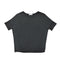 【日本製】 tシャツ レディース 半袖 デザインカットソー ボートネック 軽い イージーケア 綿モダール コットン 無地 ブラック(FL23SS-0011W-bk)